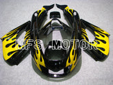 Yamaha YZF1000R 1997-2007 ABS Fairing - Flame - Black Yellow - MFS4420